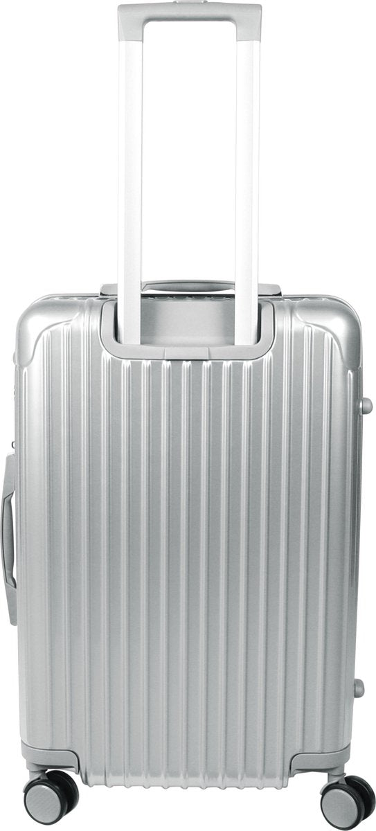 Royal Swiss - set de valises - Serrure à combinaison - Valise légère - 4 roues - gris